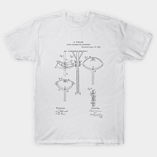 Power transmitting machinery Vintage Patent Hand Drawing T-Shirt